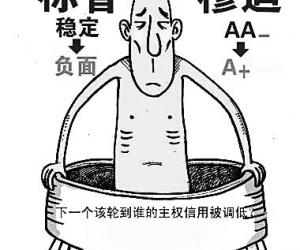 惠誉下调中国评级 人民币汇率面临贬值压力