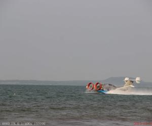 中国地效飞行器在南海试飞 可避雷达
